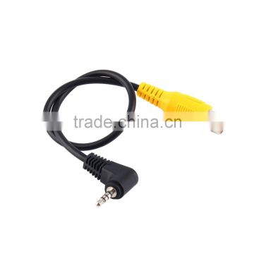 GPS Converter Cable Cord 2.5mm Stereo Jack Male Plug To RCA Female AV in Video Cable Adapter Cable