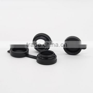 Custom threaded rubber bumper