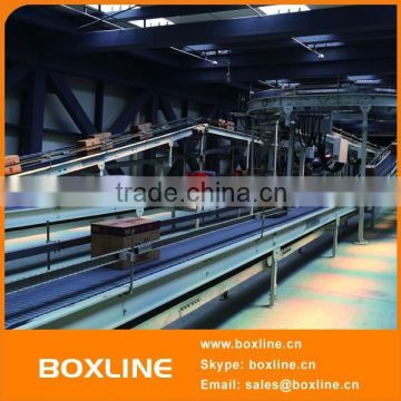 Flexible mesh conveyor for cartons