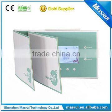 Hot Selling 5.0 Inch Video Greeting Card / Video Brochures / TV Brochures for Advertsing photo-6