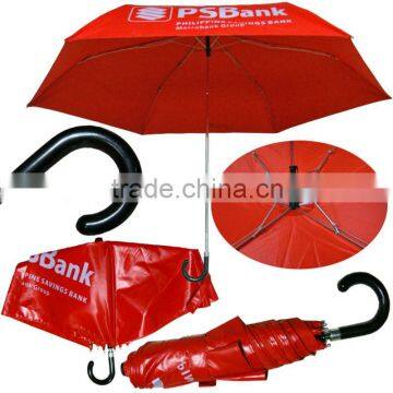 2013 Super Light Umbrella,3 folding 6k Umbrella, Manual Open Umbrella