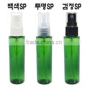 Spray cap PET bottle 50ml L Green Clear