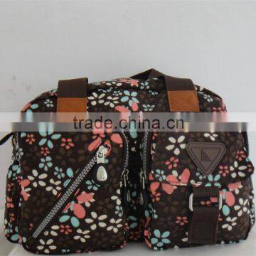 Ladies Genuine Leather Handle Magnet Button Handbag Brands photo-2