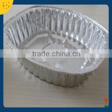 2015 Widely-Use Disposable Pollution Free Aluminum Foil Baking Containers