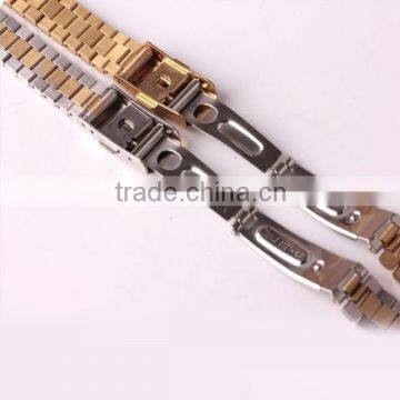 12mm,14mm,16mm lady's 316L stainless steel watch strap for sale,custom watch strap