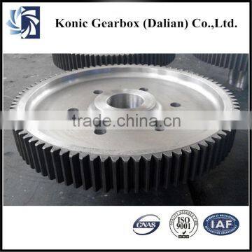 Customized automatic industrial spur gear assembly for equipment parts at reasonable price