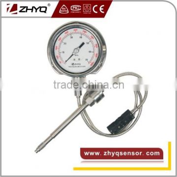 PT124Y-615 mechanical 3.33mV/V flexible melt pressure gauge