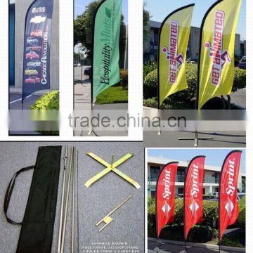 outdoor banner stand