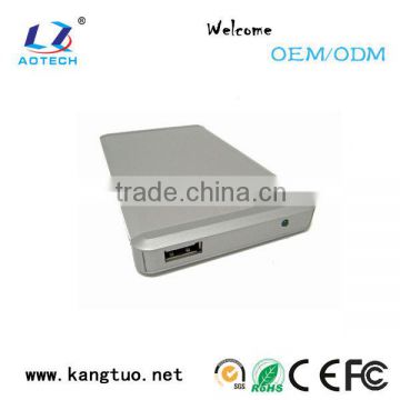 New arrival 2.5 SATA/USB2.0/3.0 custom aluminum hdd enclosure