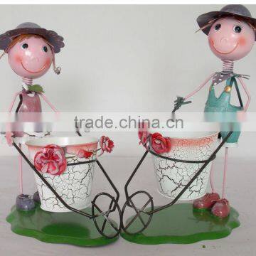 pop Flower metal bucket