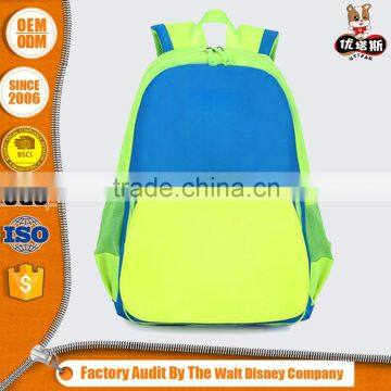 Promotional factory wholesale price Children School Backpack Brightly Painted