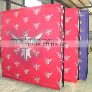 Seamless Fabric Printing Aluminum Pop Up Frame Dispaly Rack