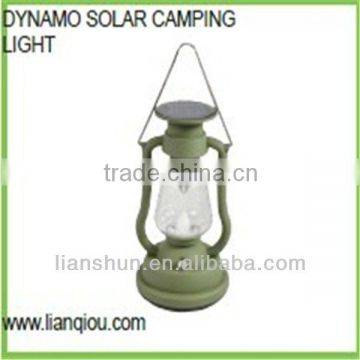 Multi-function outdoor solar cranking camping lantern, led hanging light