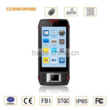 Rugged handheld pda handy data terminal with barcode scanner, fingerprint, nfc ,rfid