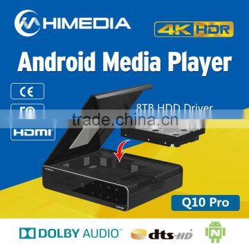 2016 Hot 4K UHD Android media player Himedia Q10pro Android Box Kodi 16.0 Google browser HDD dolby support