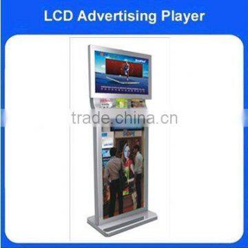 dual-screen LCD Advertising Players/digital pop display