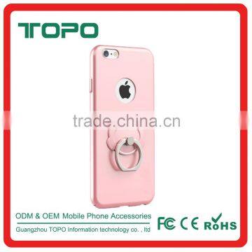 Monkey finger ring bracket originality desgin for iphone 6 6s plus Anti falling PC phone case