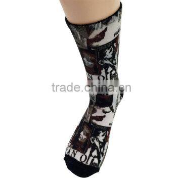 GSP-119 New Style Custom 360degree Digital Colored Unisex Sublimation Socks
