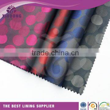 polyester jacquard fabric stretch fabric viscose lining