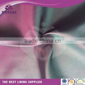 wholesale plain polyester viscose twill lining fabric for jackets