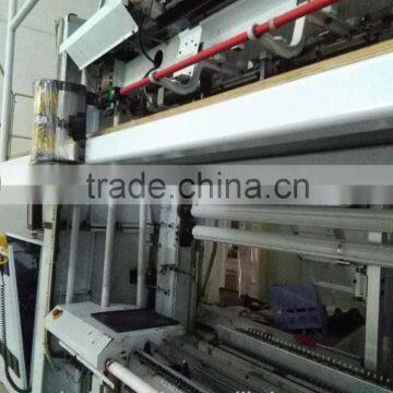15 yard 1.2m Used Saurer 5040E schiffli embroidery machine