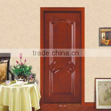 Simple Factory Supply House Room Cheap Price Entrance Coated Wood Door