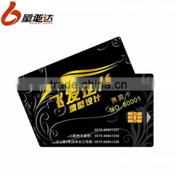 Foil Gold Playing Smart VIP Contact Cards