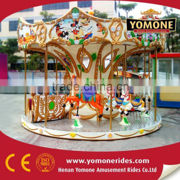 Fairground Kids Amusement Park Rides Cheap Carousel Horse for Sale