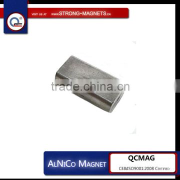 block Alnico permanent magnets