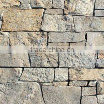 Eco-friendly Natural Travertine Exterior Wall Decoration Stone