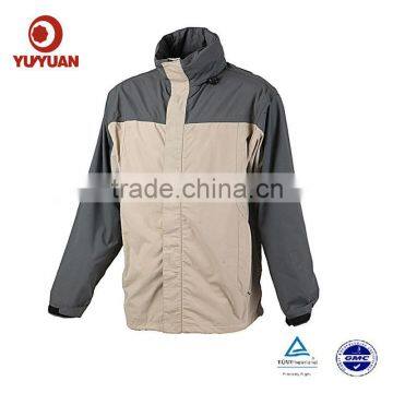 2014 latest cheap nylon black men outdoor windbreaker jacket