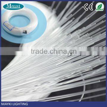 High quality 1.0mm lucent lighting fiber optic cable for fiber optic lighting using with a cheap price