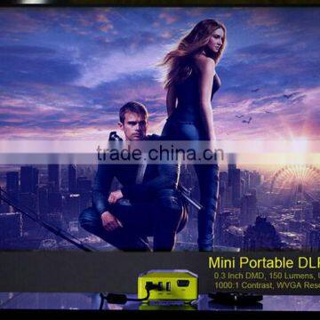 High Definition ! HDMI USB Game ,home Cinema Use 1080p 3d 150 Ansi Lumens Mini Led Projector photo-5
