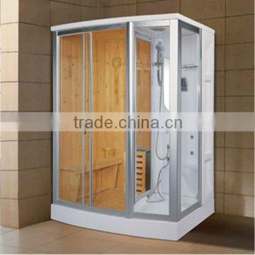 2012 new arrival acrylic sauna steam room with shower room