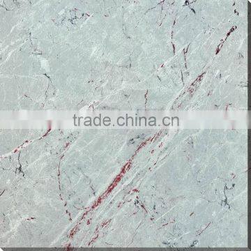 Grey color polished glazed porcelain floor tile 600X600mm from Foshan China