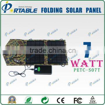 7W Multifiuncational Solar Backup Mobile Charger for Any Phone With Inner Volatege Controller