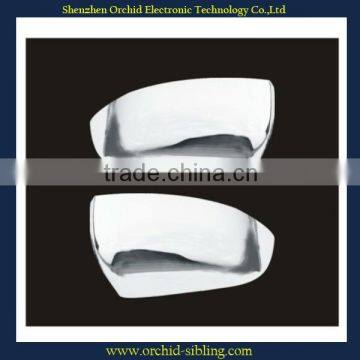 2pcs/set plastic chrome side mirror cover for Ford New Ranger 12'~on use