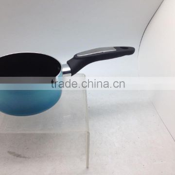 aluminum non-stick gradient ramp outer coating sauce pan