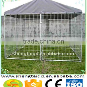 Factory Price chain link dog kennel/iron dog kennel outdoor/for Run