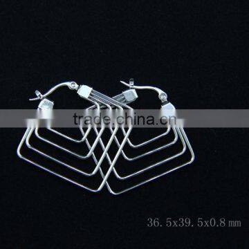 Square Loop Earrings for Lady High Quality photo-2