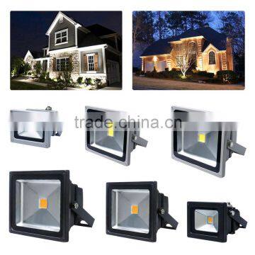 Aluminium Outdoor 50W led flood light,black shell housing