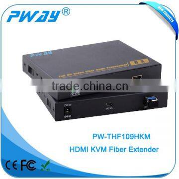 Hot Sale 2-10KM HDMI Over Fiber Extender KVM& Mini USB With RS232/ Audio up to 1080P@60Hz photo-4