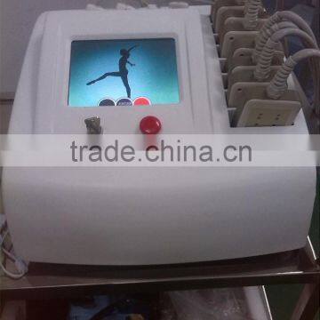 SALES 650 and 980nm i Lipo Diode Laser Slimming With 12 Pads for Fat Burning Easy Operate Lipo Laser Machine