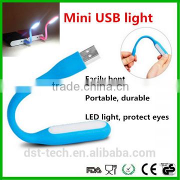 flexible portable mini usb led lamp usb light for laptop power bank