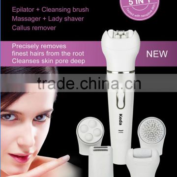 Hair Remover Lady Epilator 5 in 1 KD-199