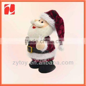 Hot Sale Stuffed Plush Christmas Santa Claus Toy