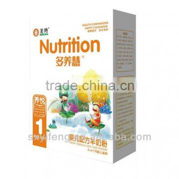 Infant goat milk powder (phase1)