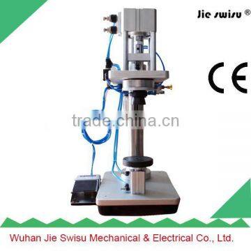 Pneumatic perfume crimping machine bottle capping machine