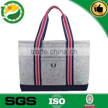 2015 new promotion 3mm felt tote shopping bag