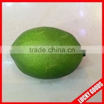 wholesale green lemon like real artificial fruit decorations